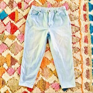 Vintage 80s 90s Chic High Waisted Plus Mom Jeans
